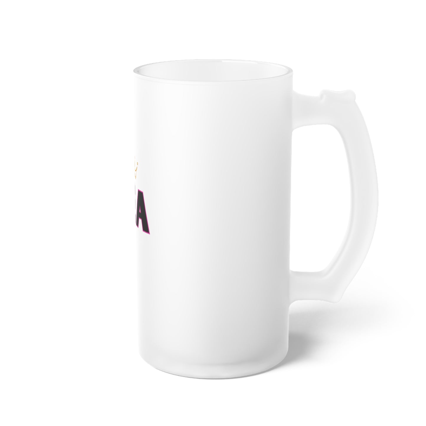 Capital Elite Frosted Glass Beer Mug