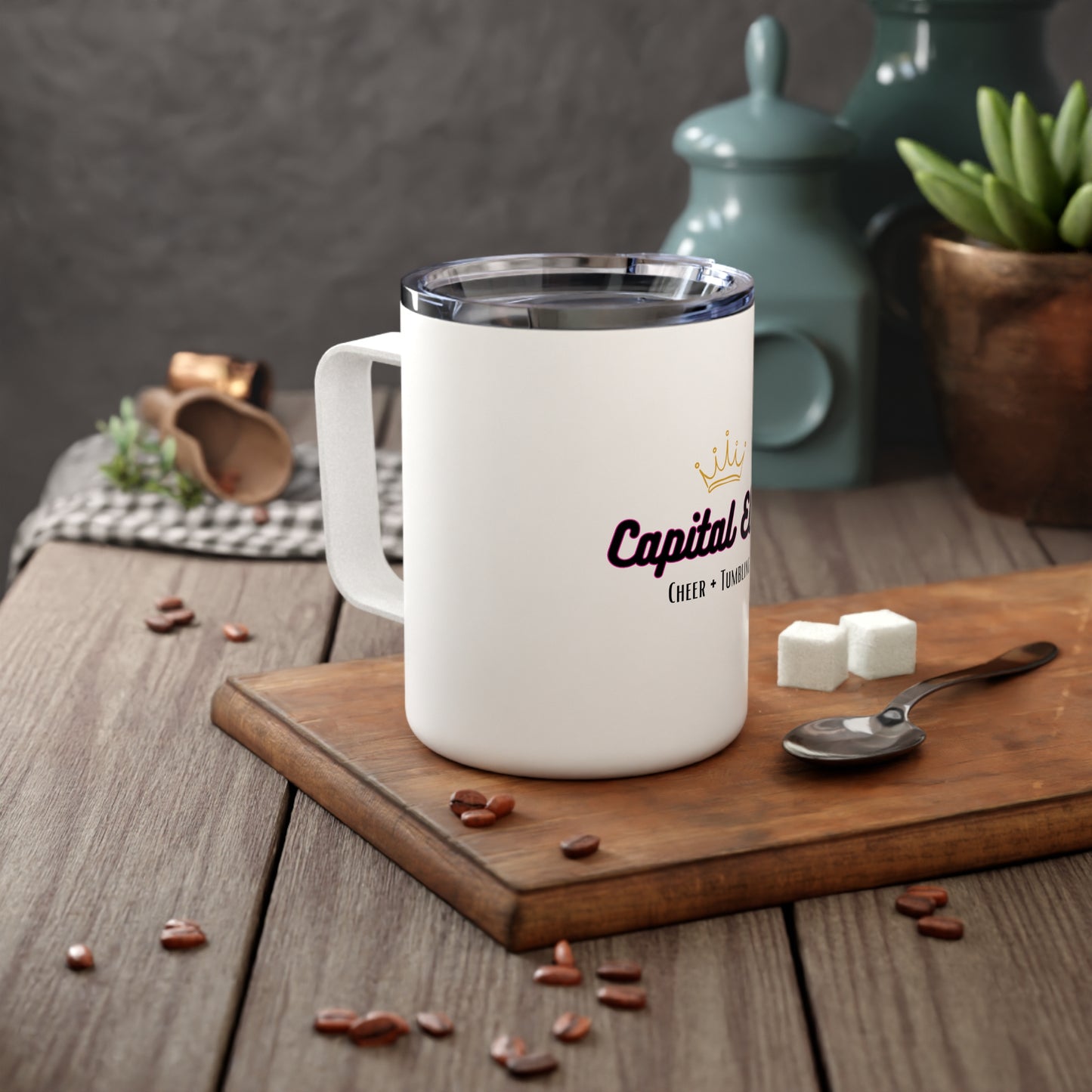 Capital Elite Insulated Coffee Mug, 10oz